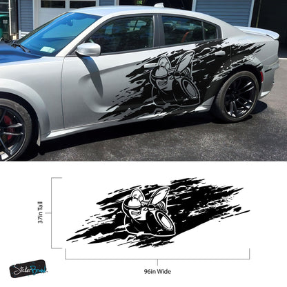 Scat Pack Decal Sticker for Challenger, Charger. #7026-Sup