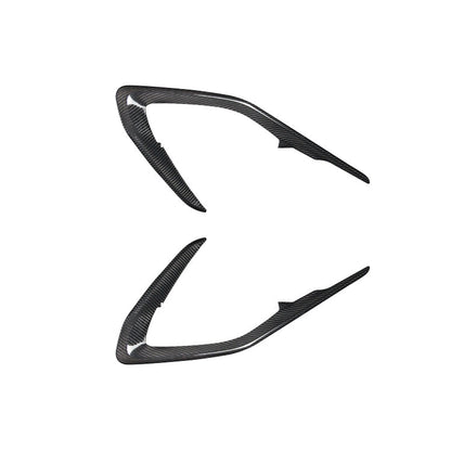 CAMARO 16-24 CARBON FIBER INTERIOR DOOR PANEL CHROME DELETE