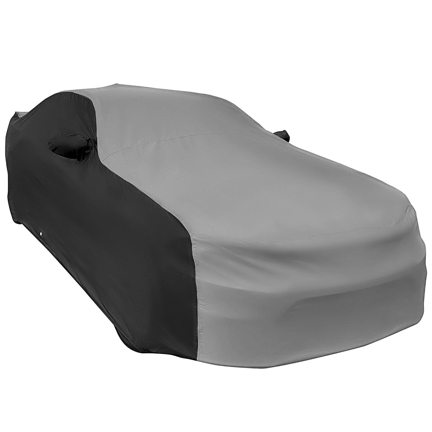 2005 - 2023 Dodge Charger Ultraguard Plus Car Cover - 300D Indoor/Outdoor Protection - Gray/Black - Speedlogix