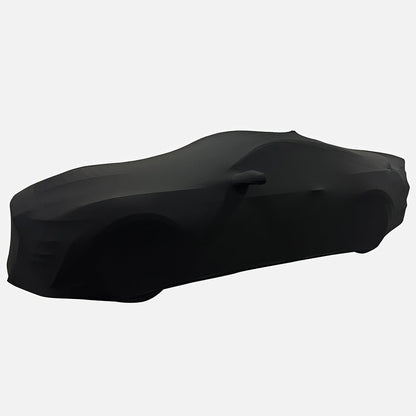 2005 - 2025 Ford Mustang Ultraguard Stretch Satin Indoor Car Cover - Black - Speedlogix