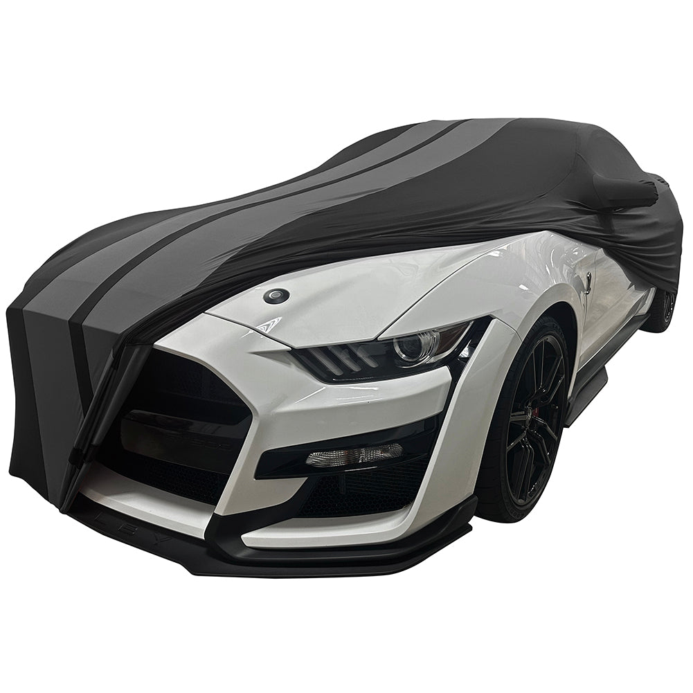 2005 - 2026 Ford Mustang Ultraguard Stretch Satin Indoor Car Cover : Sport Series - Speedlogix