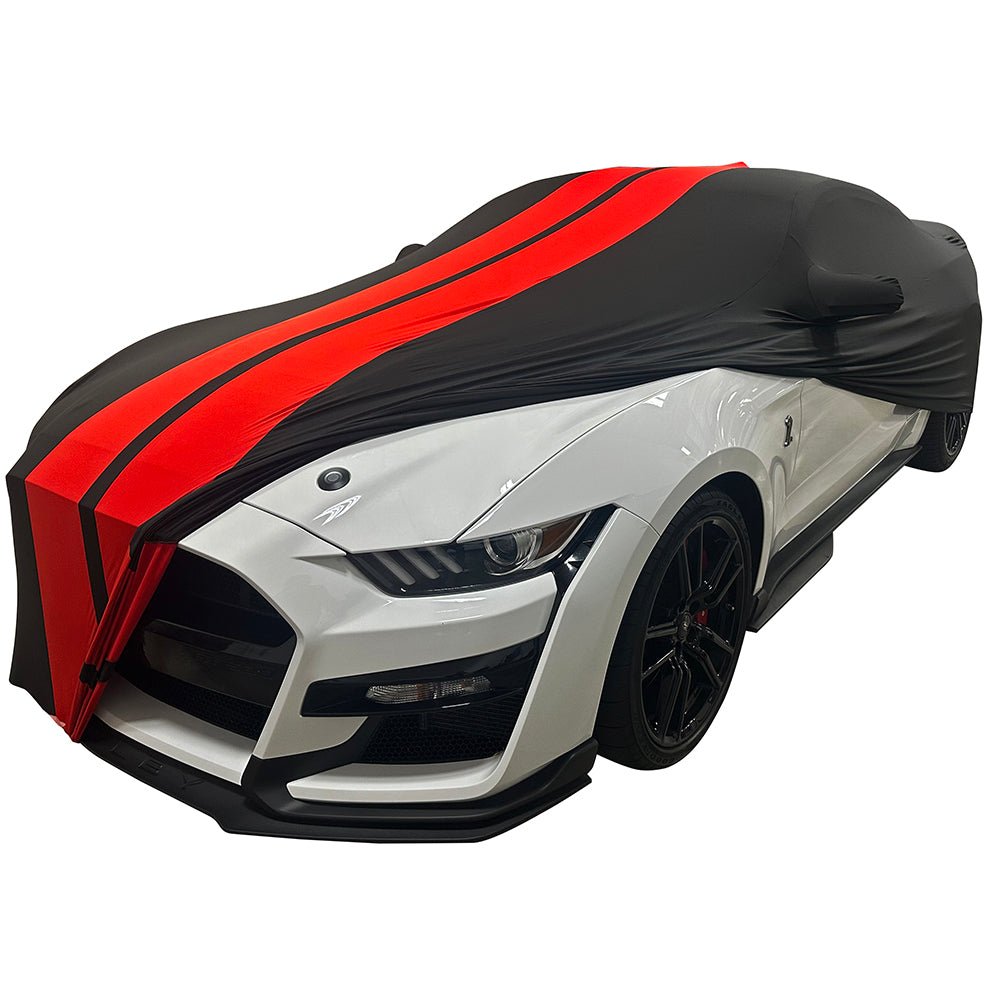 2005 - 2026 Ford Mustang Ultraguard Stretch Satin Indoor Car Cover : Sport Series - Speedlogix