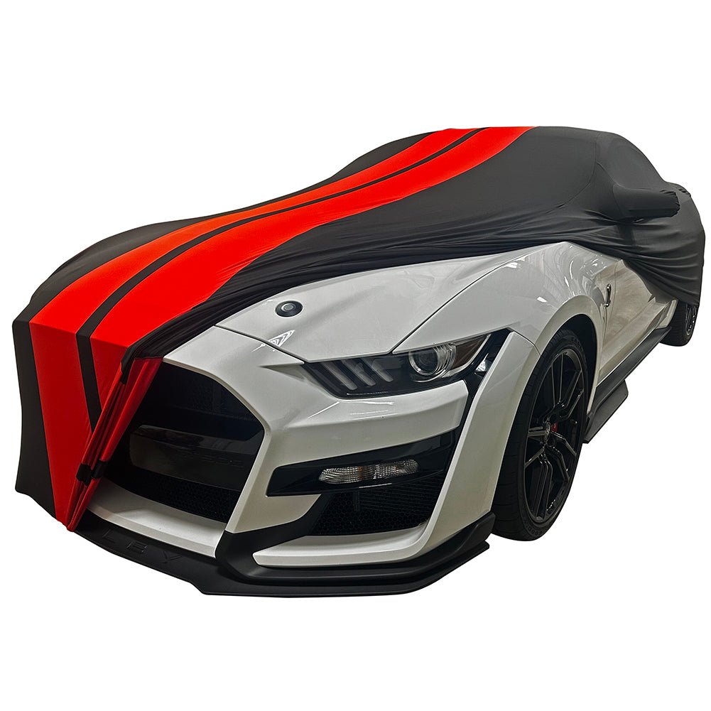 2005 - 2026 Ford Mustang Ultraguard Stretch Satin Indoor Car Cover : Sport Series - Speedlogix