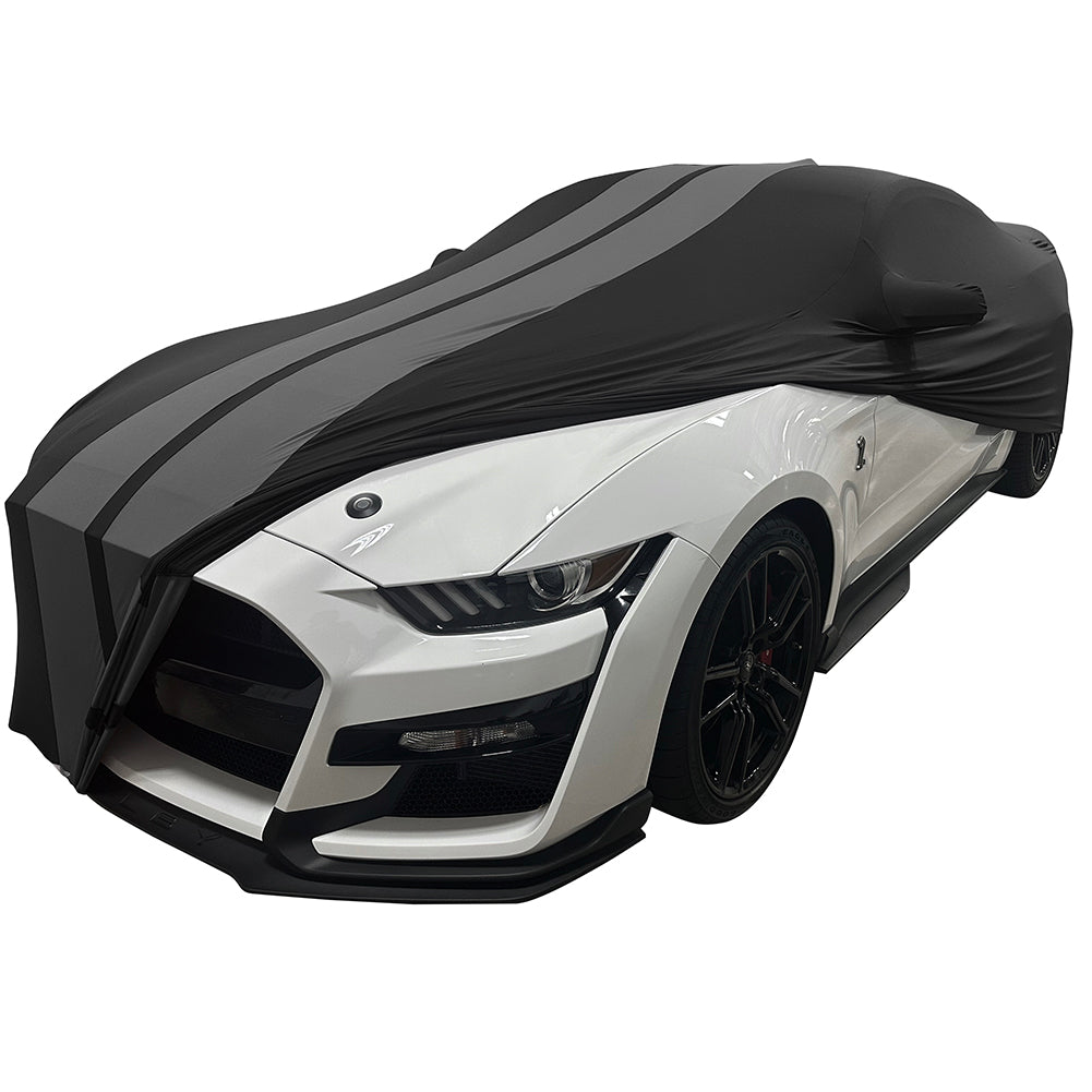 2005 - 2026 Ford Mustang Ultraguard Stretch Satin Indoor Car Cover : Sport Series - Speedlogix