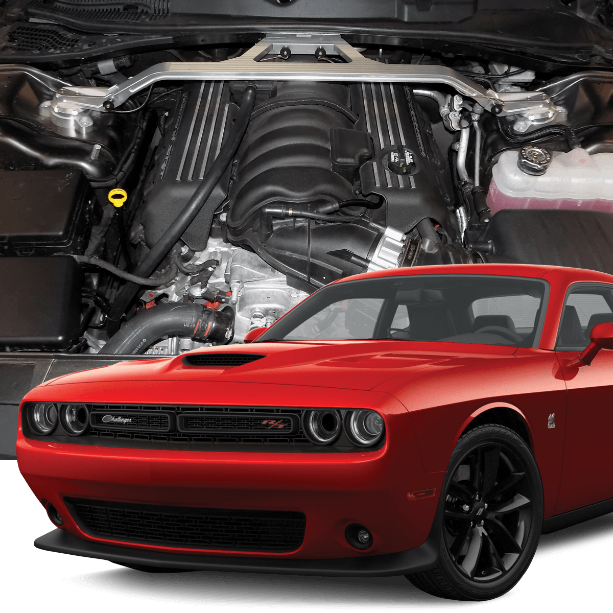 Hellion Hidden Twin Turbo Kit 2006-2022 Challenger/Charger 5.7L/6.4L