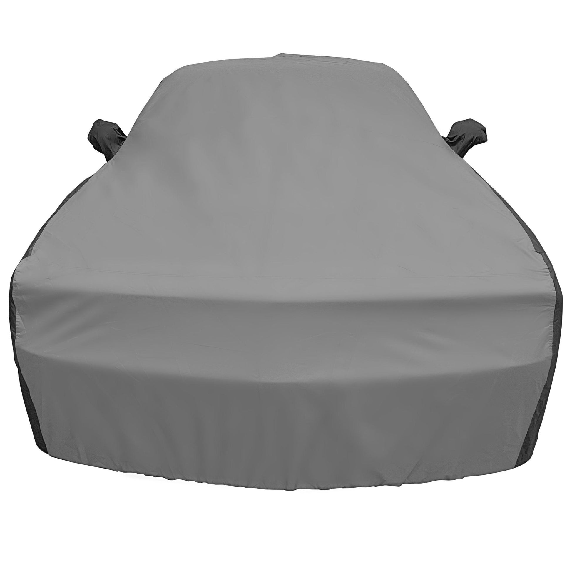2008 - 2022 Dodge Challenger Ultraguard Plus Car Cover - Indoor/Outdoor Protection - Gray/Black - Speedlogix