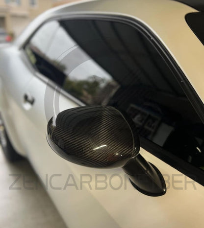 2008+ Dodge Challenger Carbon Fiber Mirror Covers