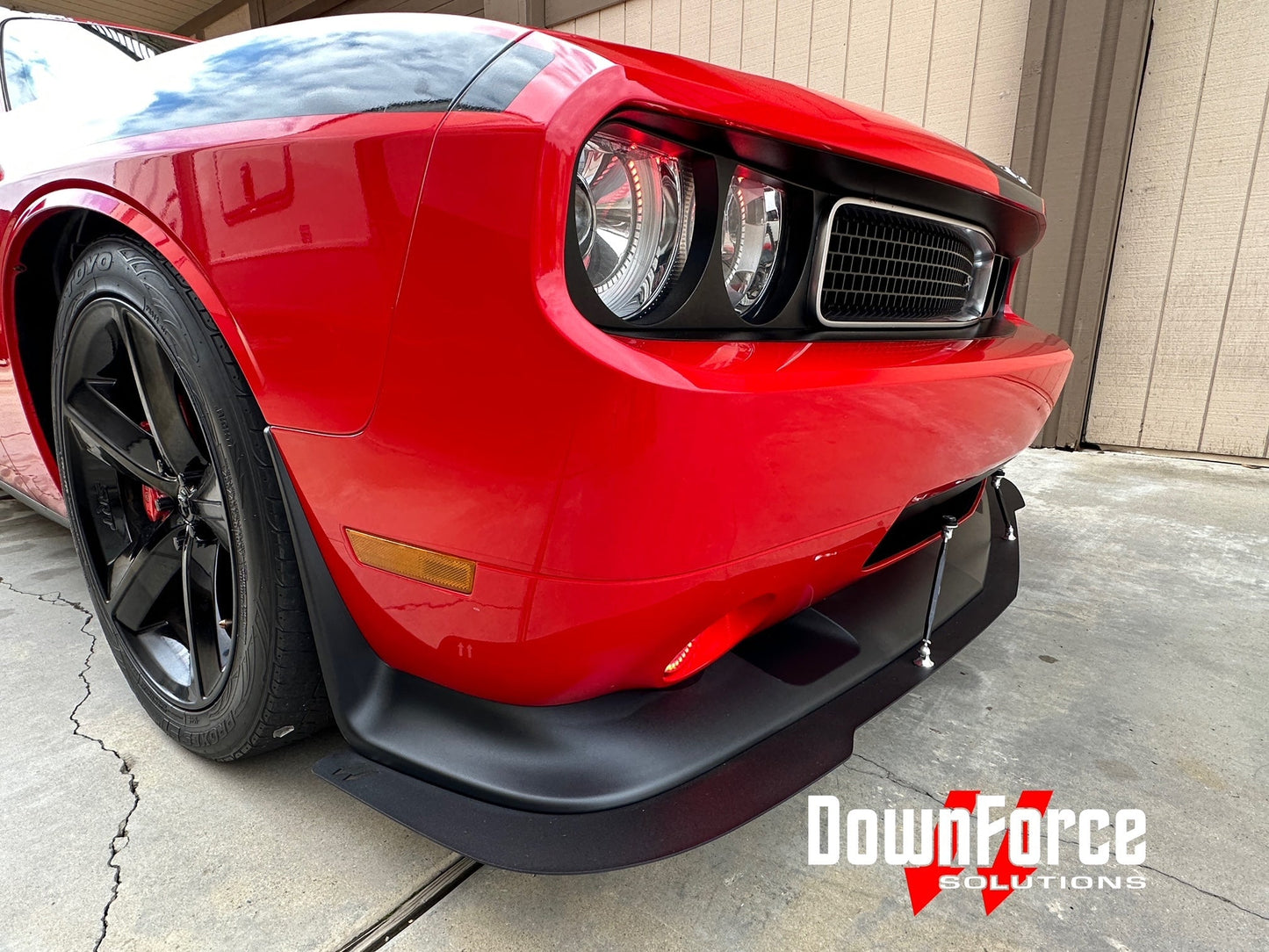 2011 - 2014 Challenger Front Splitter - Speedlogix
