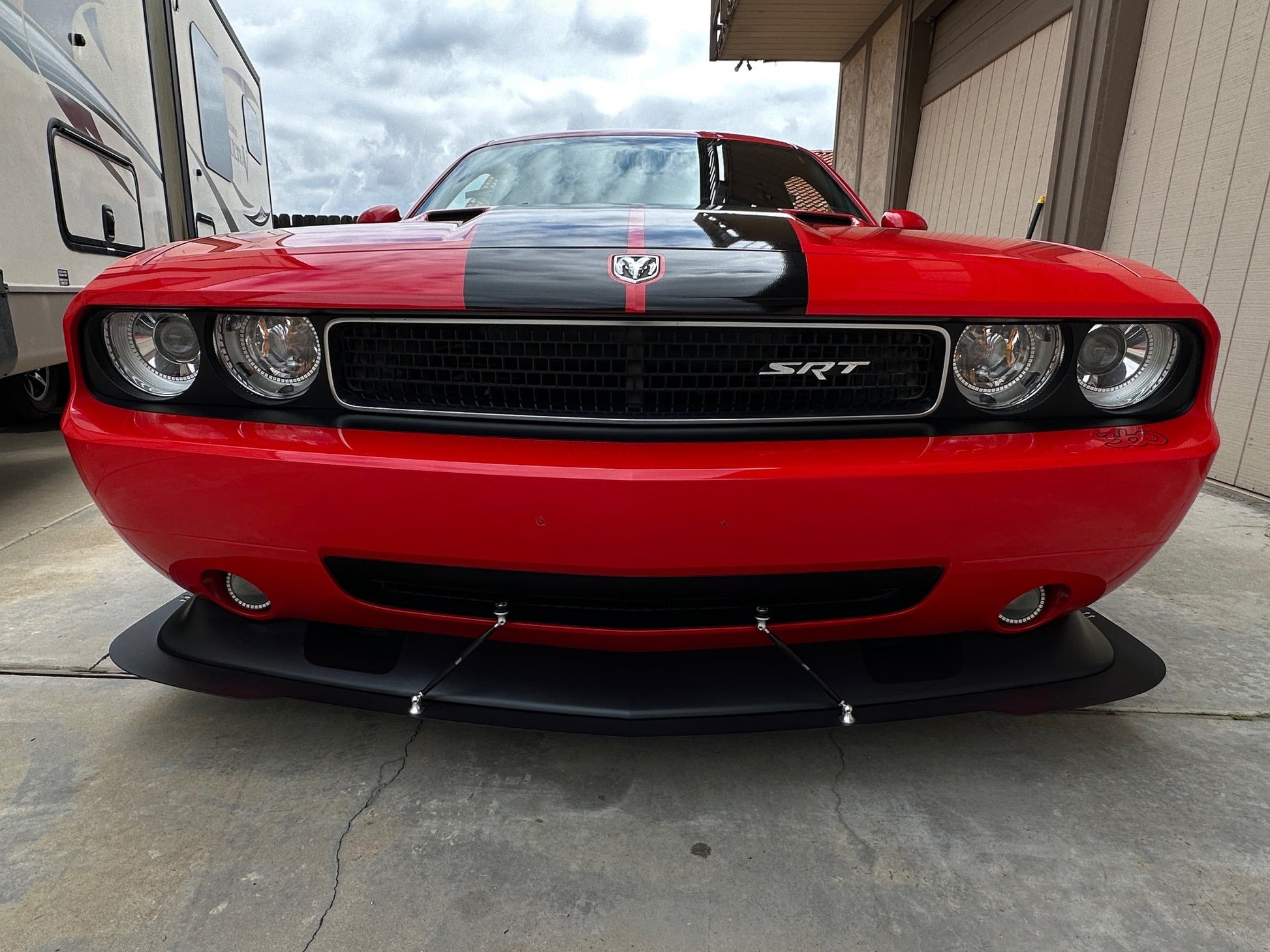 2011 - 2014 Challenger Front Splitter - Speedlogix
