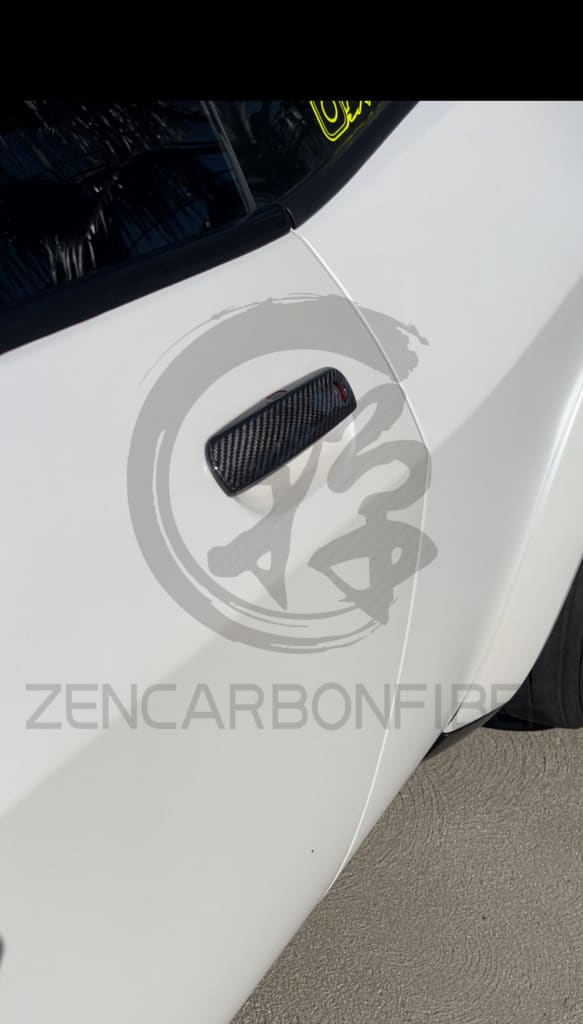 2011+ Dodge Charger/Challenger Carbon Fiber Door Handle Covers