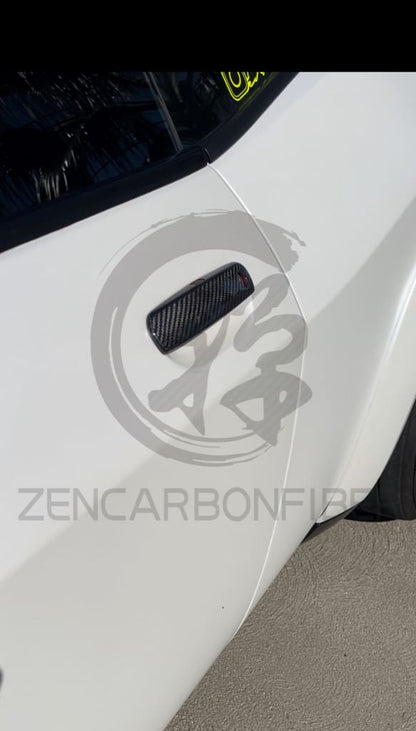 2011+ Dodge Charger/Challenger Carbon Fiber Door Handle Covers