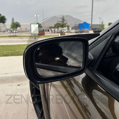2011+ Dodge Charger/Chrysler 300 M-style Carbon Fiber Mirror Cap Covers