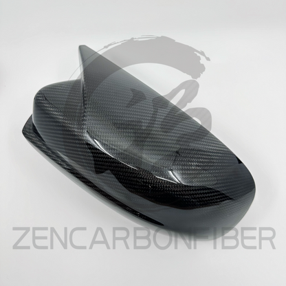 2011+ Dodge Charger/Chrysler 300 M-style Carbon Fiber Mirror Cap Covers