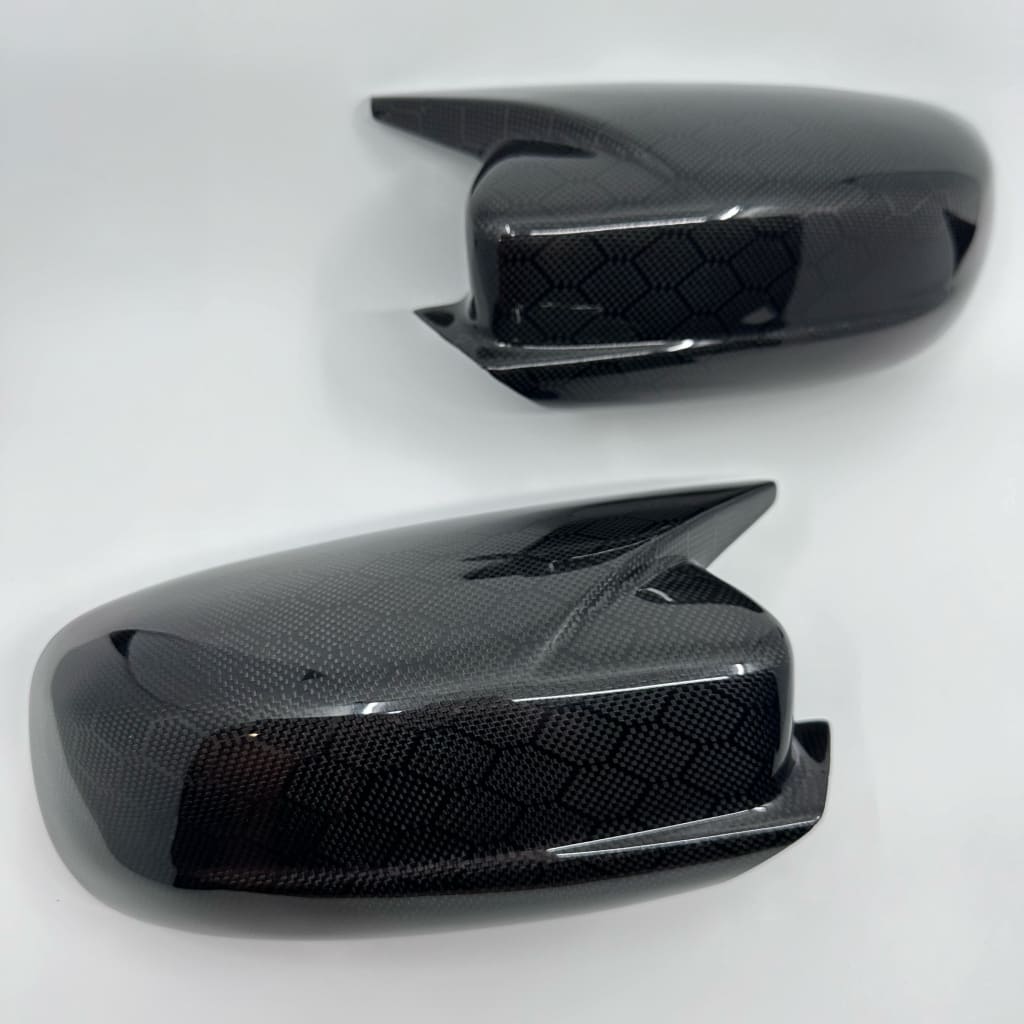 2011+ Dodge Charger/Chrysler 300 M-style Carbon Fiber Mirror Cap Covers