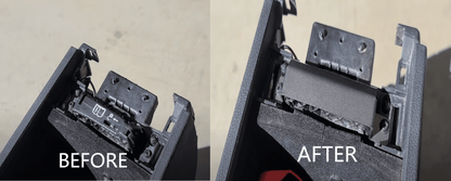 2014 - 2023 Jeep Grand Cherokee Steel Neutral Strap/Release Cover Plate - Laser Cut, Painted, Authentic - Speedlogix