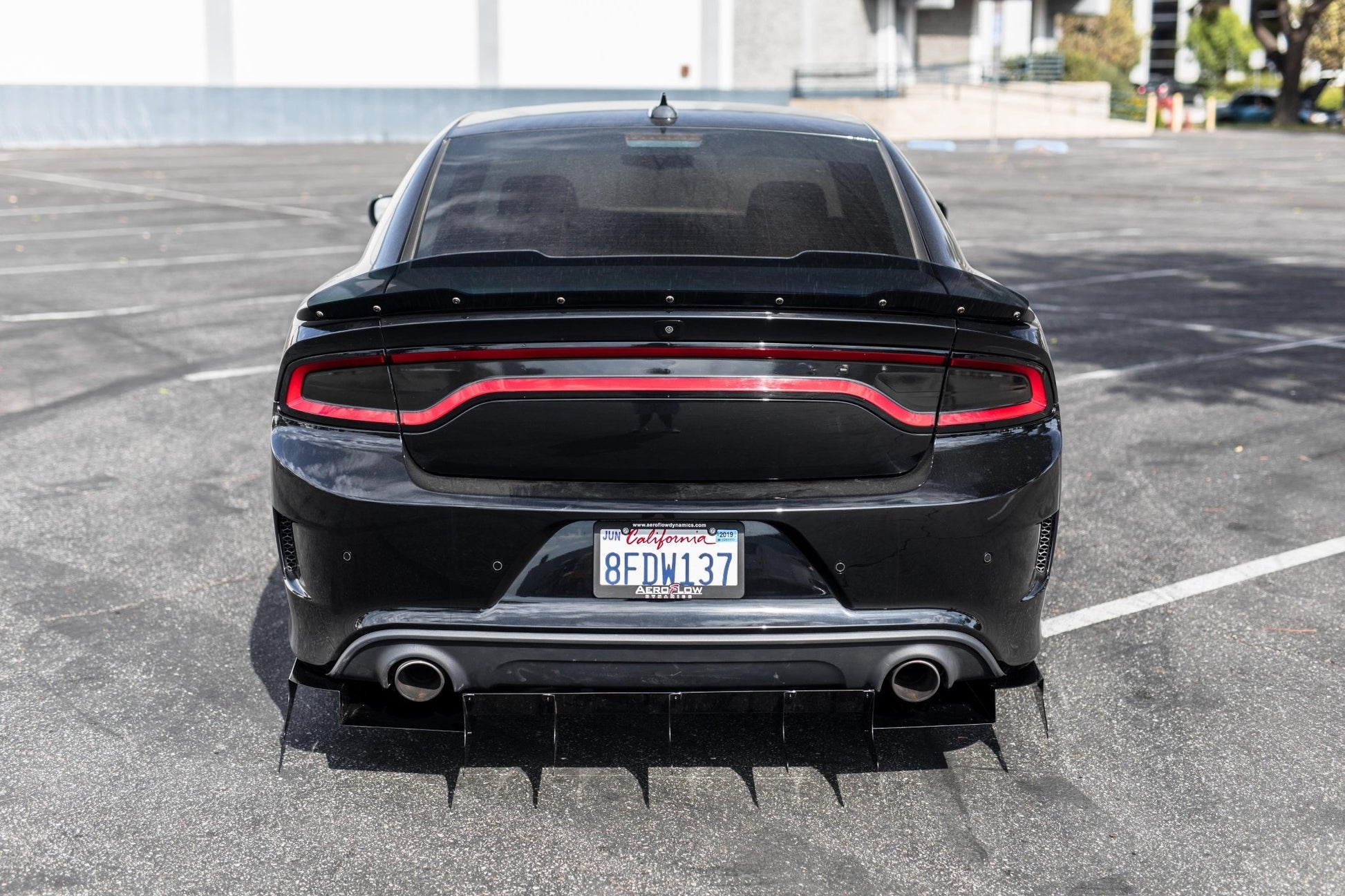 2015 - 2022 Dodge Charger Scatpack/ Hellcat/Daytona Rear Diffuser V5 - Speedlogix