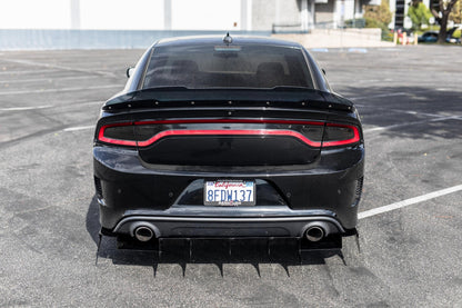 2015 - 2022 Dodge Charger Scatpack/ Hellcat/Daytona Rear Diffuser V5 - Speedlogix