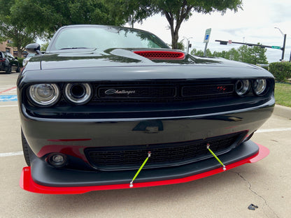2015 - 2023 Challenger GT, SRT, RT, RT ScatPack Front Splitter - Speedlogix