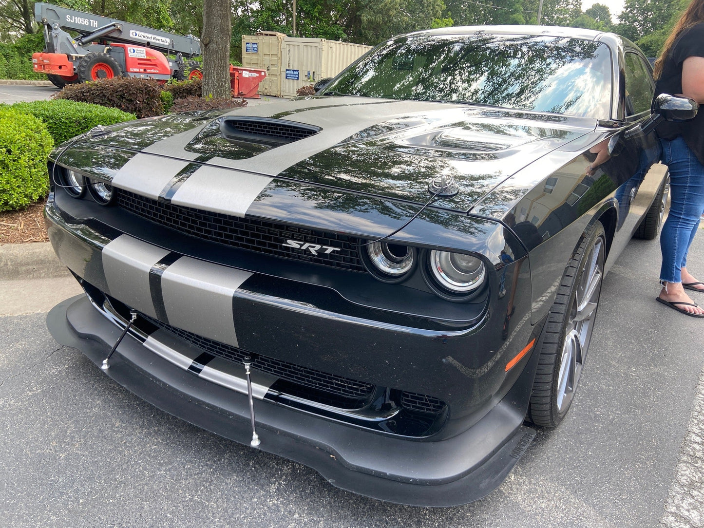 2015 - 2023 Challenger GT, SRT, RT, RT ScatPack Front Splitter - Speedlogix