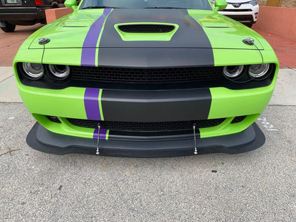 2015 - 2023 Challenger Hellcat Front Splitter - Speedlogix