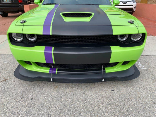 2015 - 2023 Challenger Hellcat Front Splitter - Speedlogix
