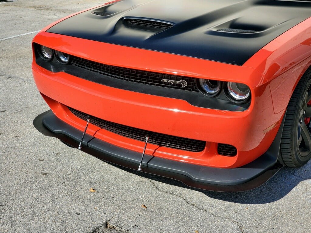 2015 - 2023 Challenger Hellcat Front Splitter - Speedlogix