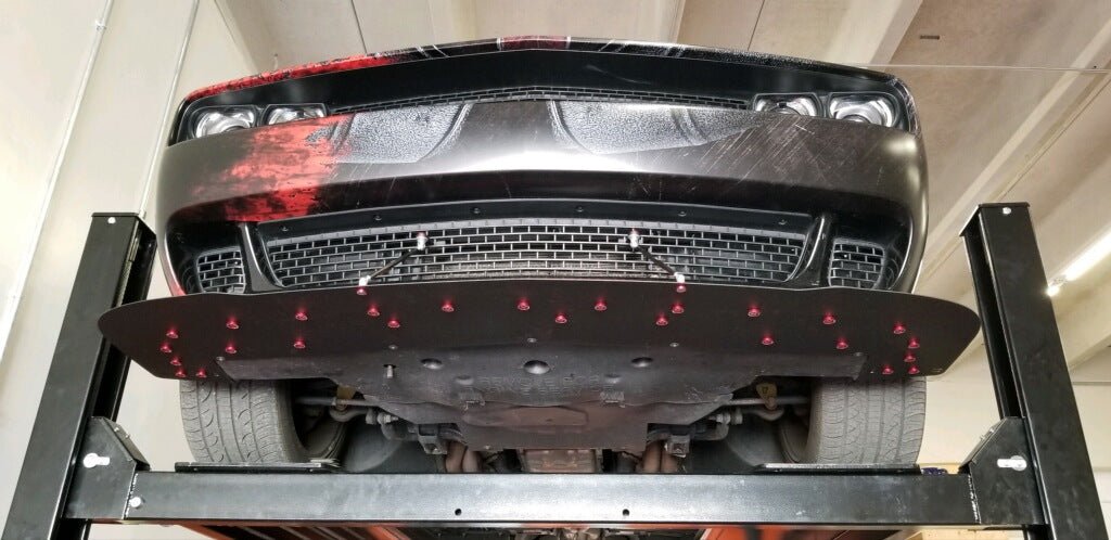 2015 - 2023 Challenger Hellcat Front Splitter - Speedlogix