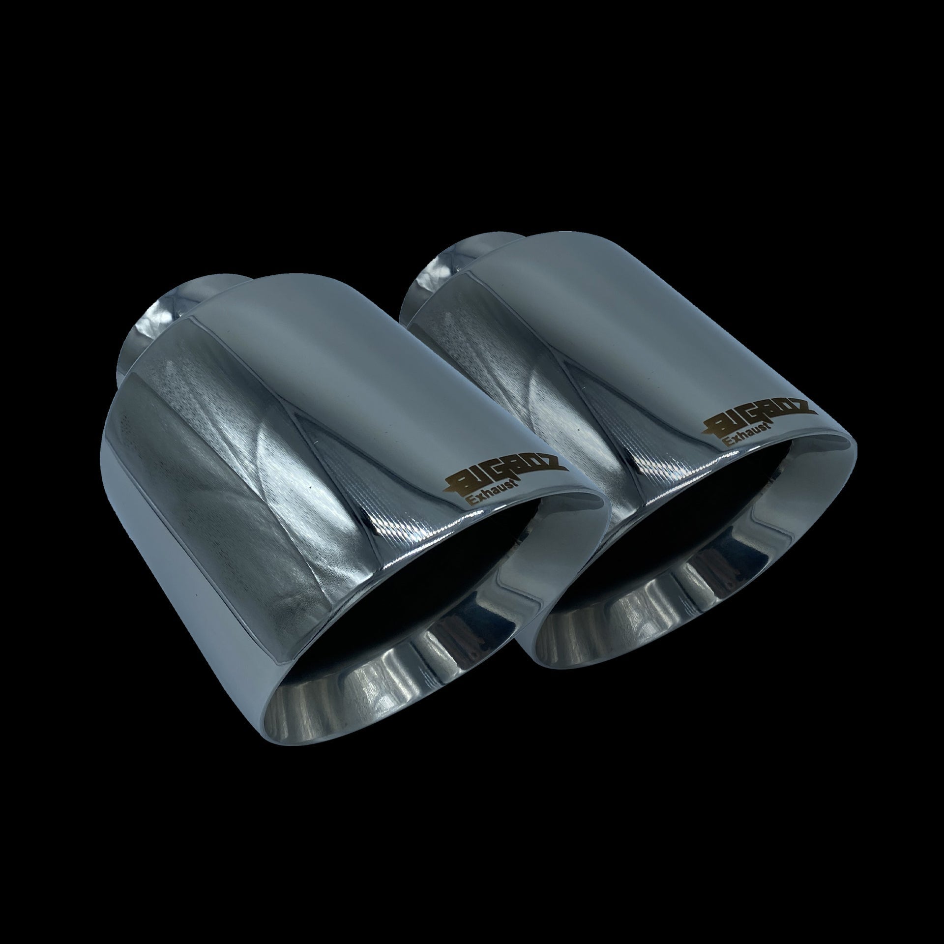 (2015 - 2023) D - Charger 5" V8 Tip Set HIGH POLISH - Speedlogix