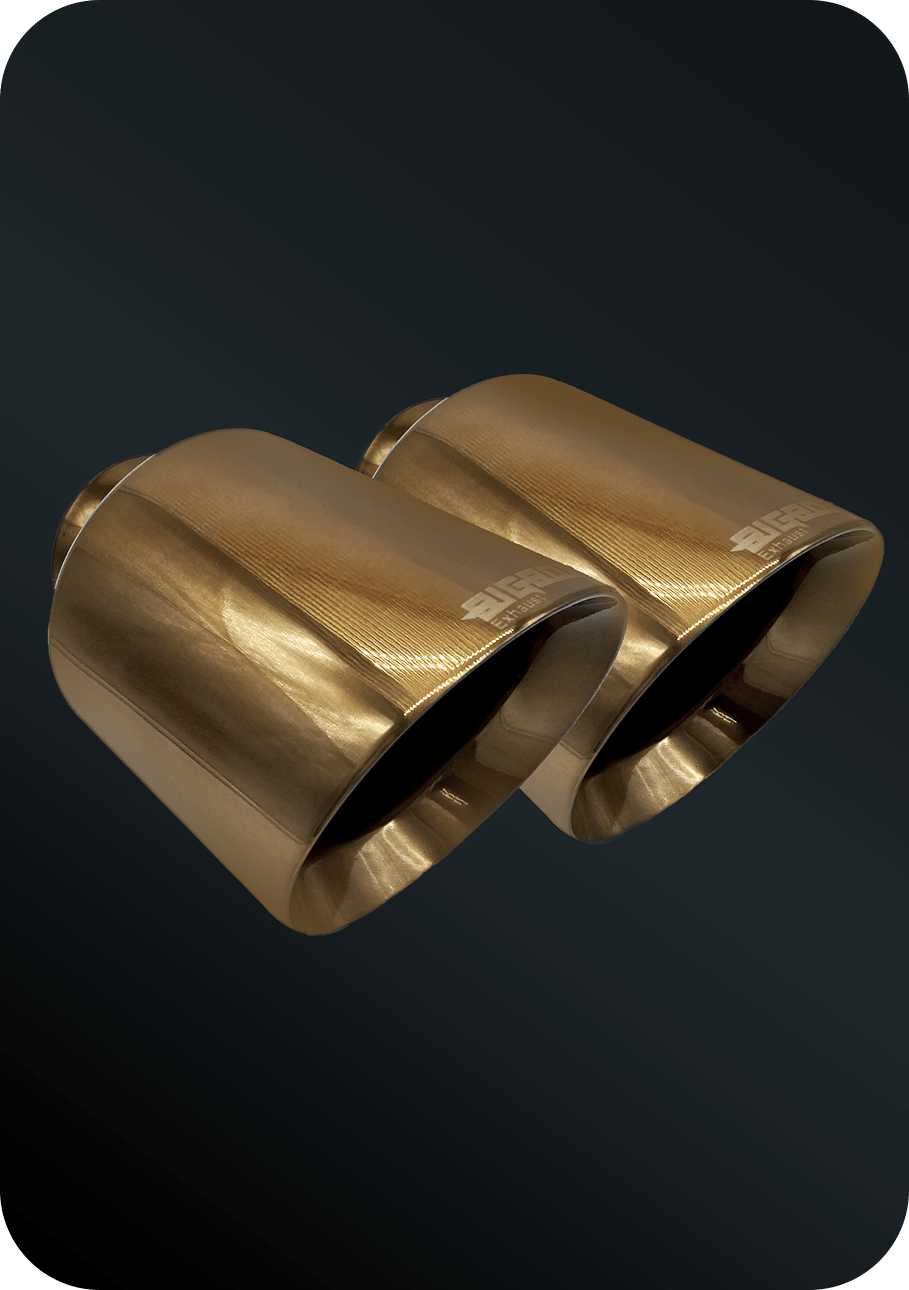 (2015 - 2023) D - Charger 5" V8 Tip Set Metallic BRONZE - Speedlogix