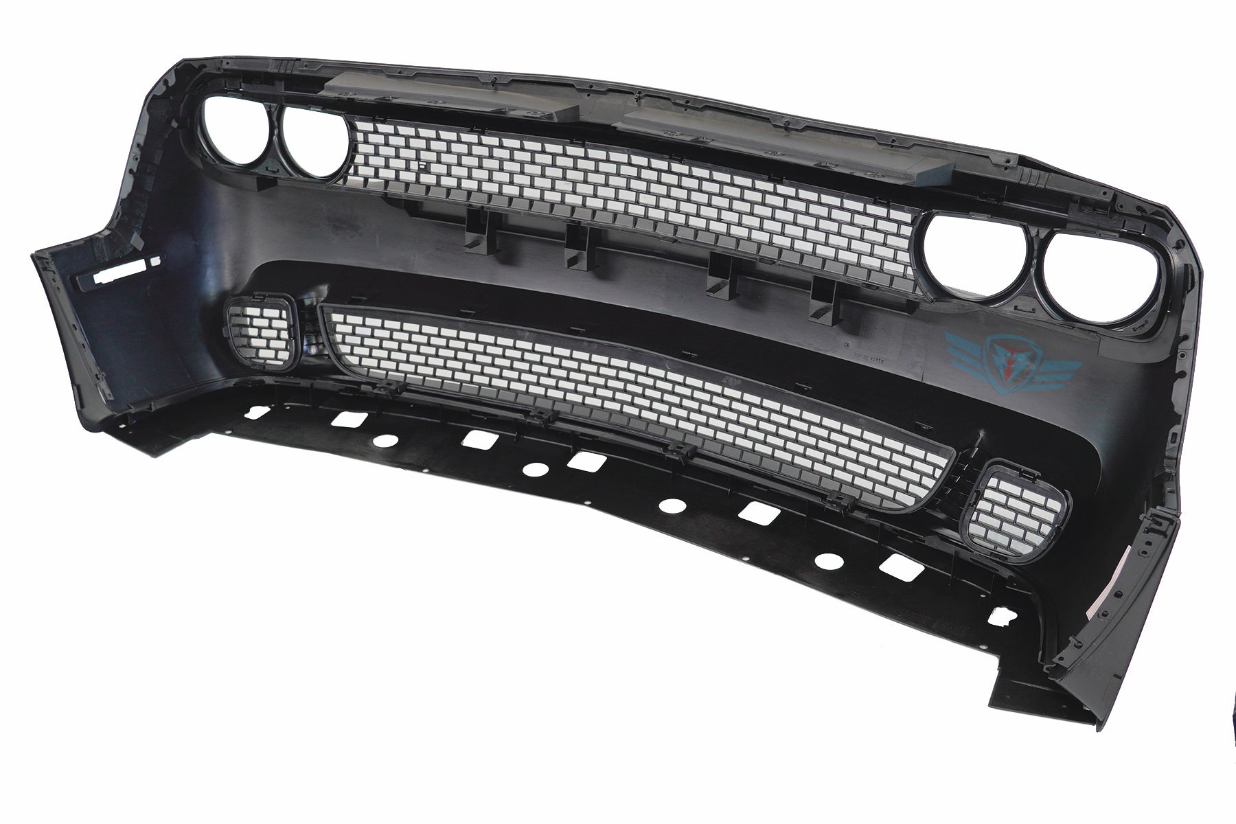 2015 - 2023 Dodge Challenger (MK3) SRT Hellcat Style Front Bumper Conversion Kit - Speedlogix