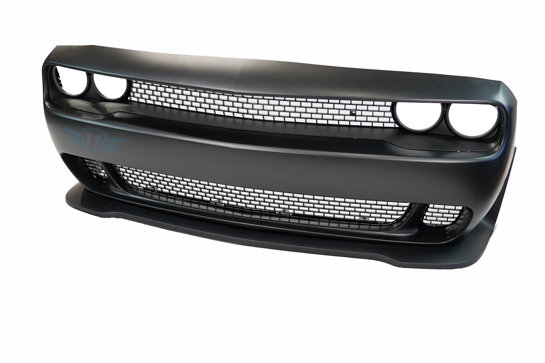 2015 - 2023 Dodge Challenger (MK3) SRT Hellcat Style Front Bumper Conversion Kit - Speedlogix