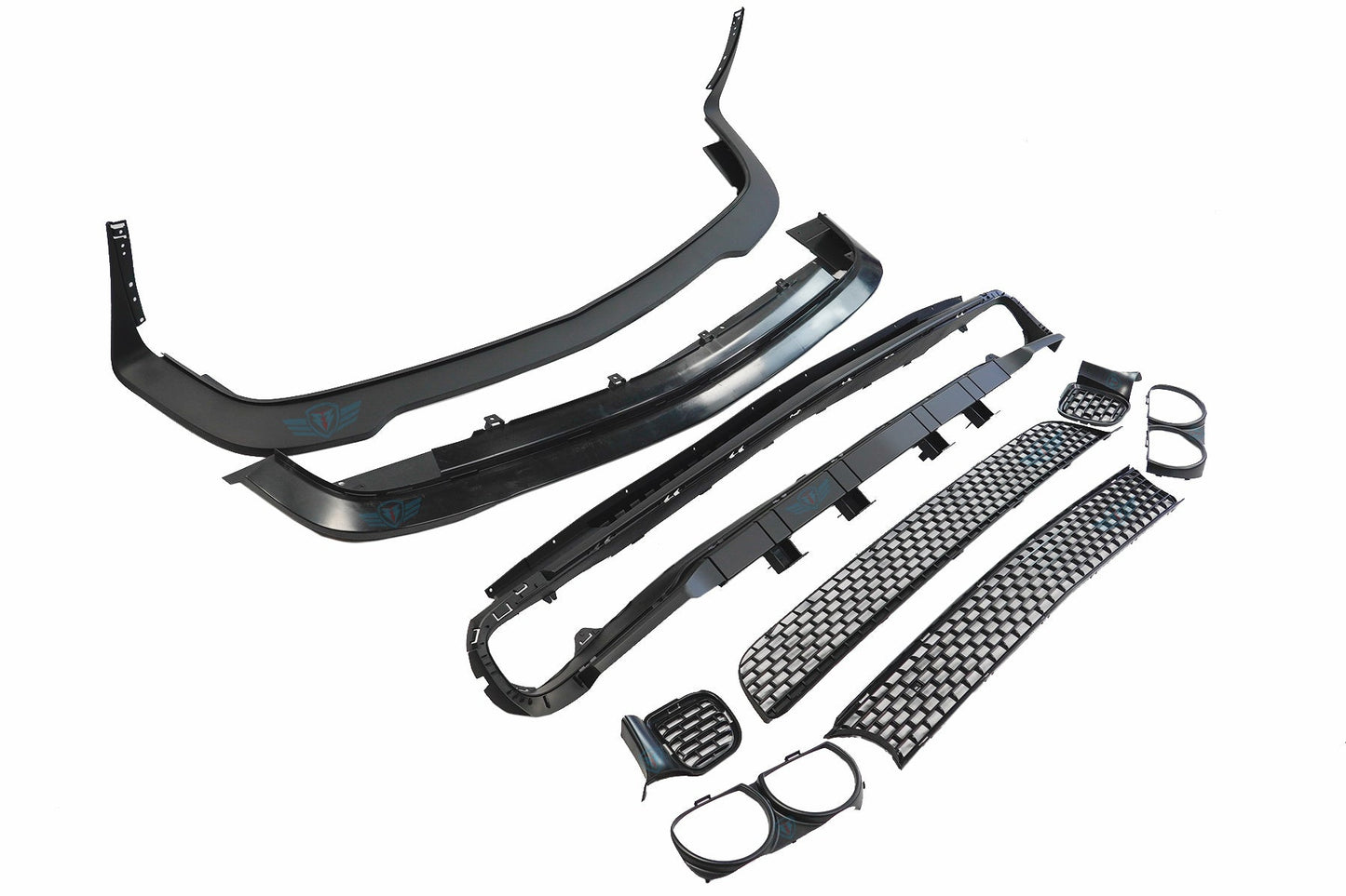 2015 - 2023 Dodge Challenger (MK3) SRT Hellcat Style Front Bumper Conversion Kit - Speedlogix