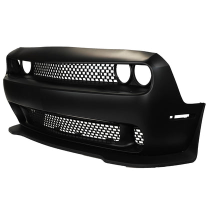 2015 - 2023 Dodge Challenger SRT Hellcat Style Front Bumper W/ LIP - Speedlogix
