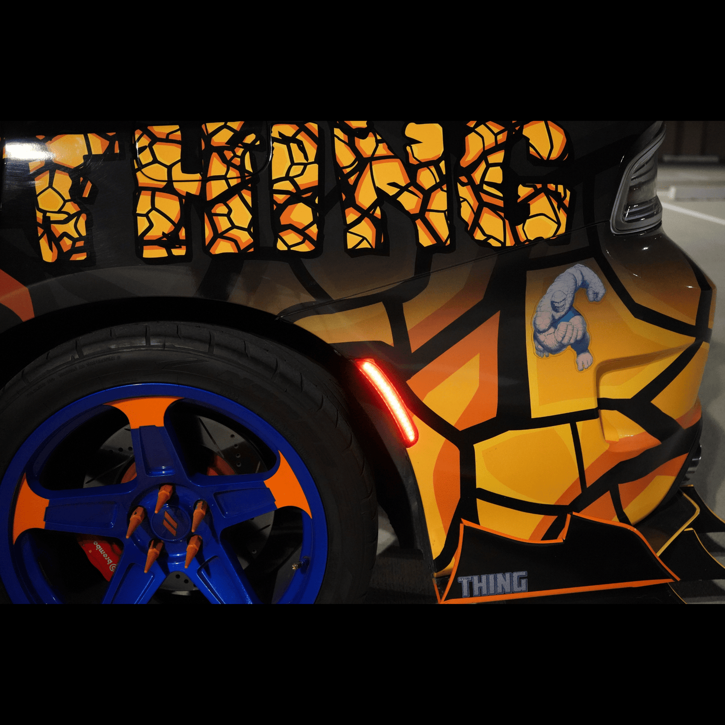 2015 - 2023 Dodge Charger Flow Series Side Markers (4pc) - Speedlogix