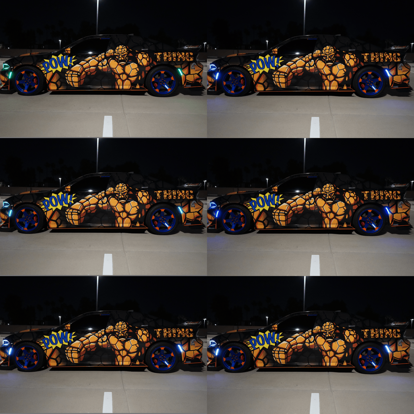 2015 - 2023 Dodge Charger Flow Series Side Markers (4pc) - Speedlogix