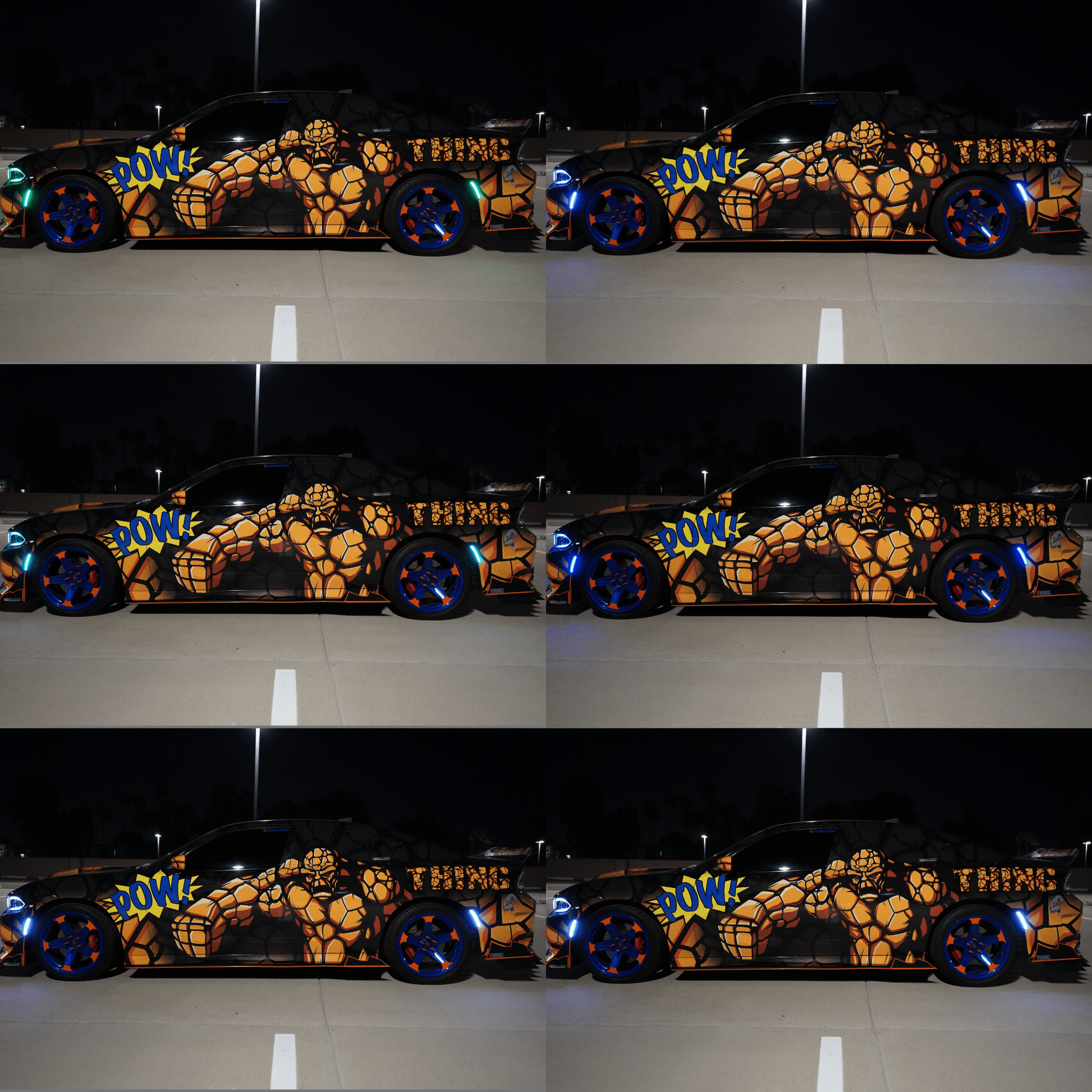 2015 - 2023 Dodge Charger Flow Series Side Markers (4pc) - Speedlogix