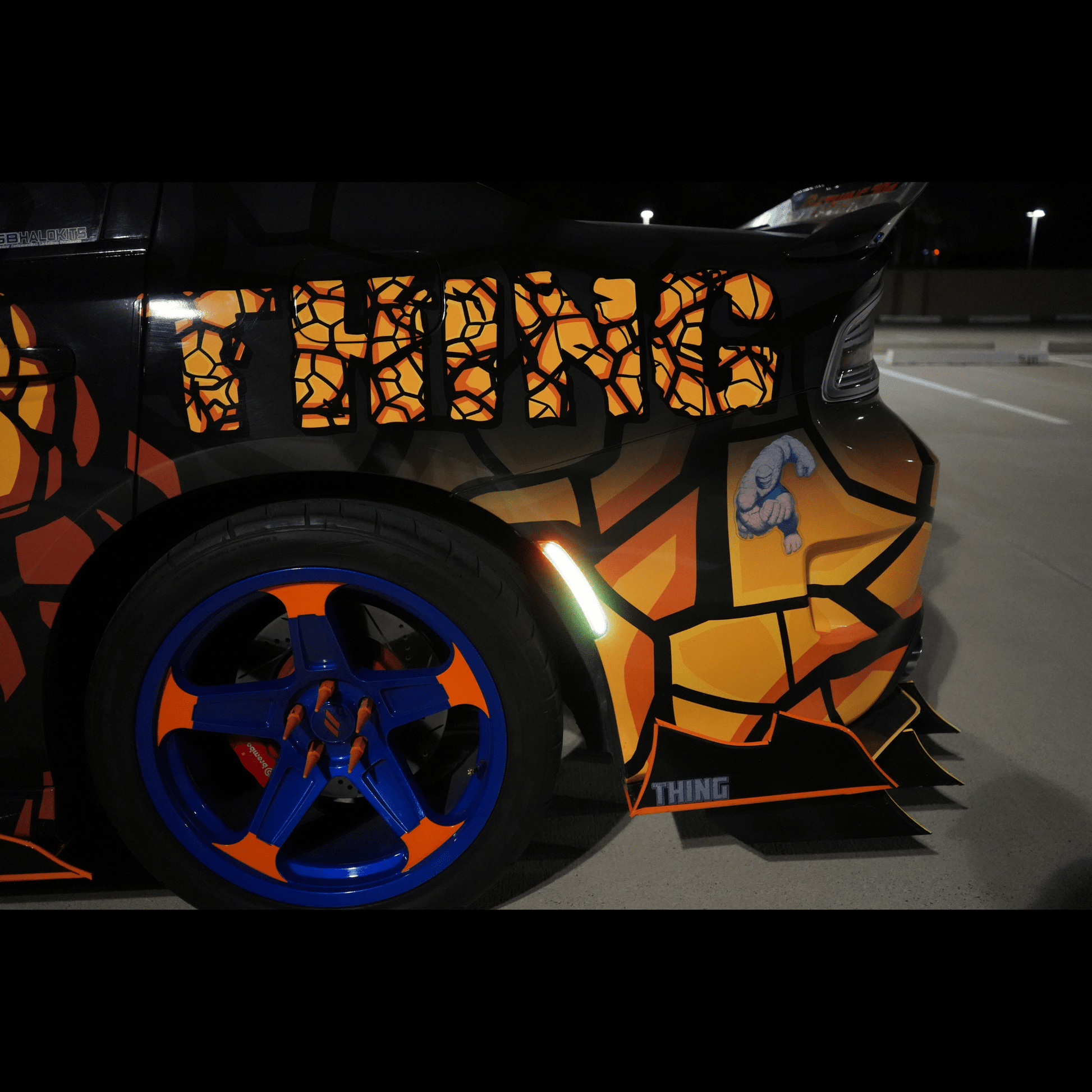 2015 - 2023 Dodge Charger Flow Series Side Markers (4pc) - Speedlogix