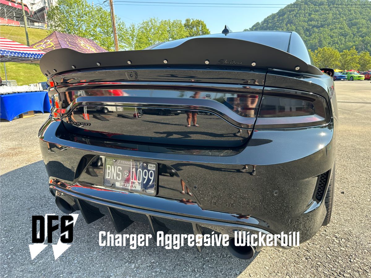 2015 - 2023 Dodge Charger GT, RT, ScatPack, SRT Wickerbill - Speedlogix