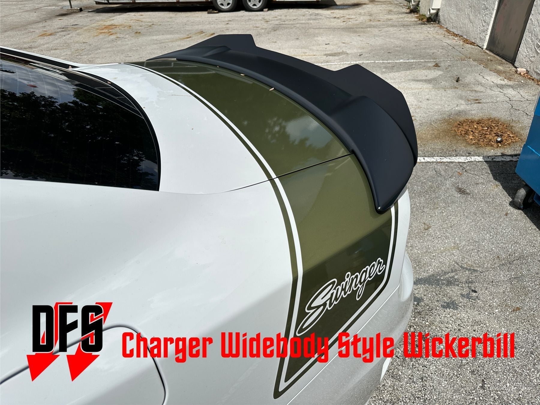 2015 - 2023 Dodge Charger GT, RT, ScatPack, SRT Wickerbill - Speedlogix