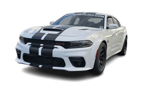 2015 - 2023 Dodge Charger Steel Neutral Strap/Release Cover Plate - Laser Cut, Painted, Authentic - Speedlogix