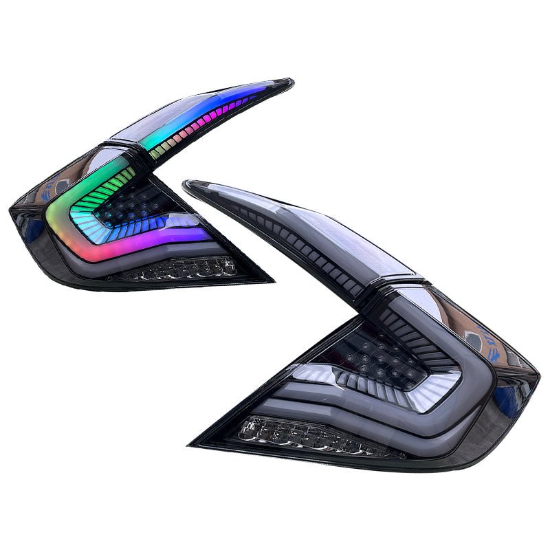 2016 - 2021 Honda Civic Sedan LED Tail Lights RGB - Speedlogix