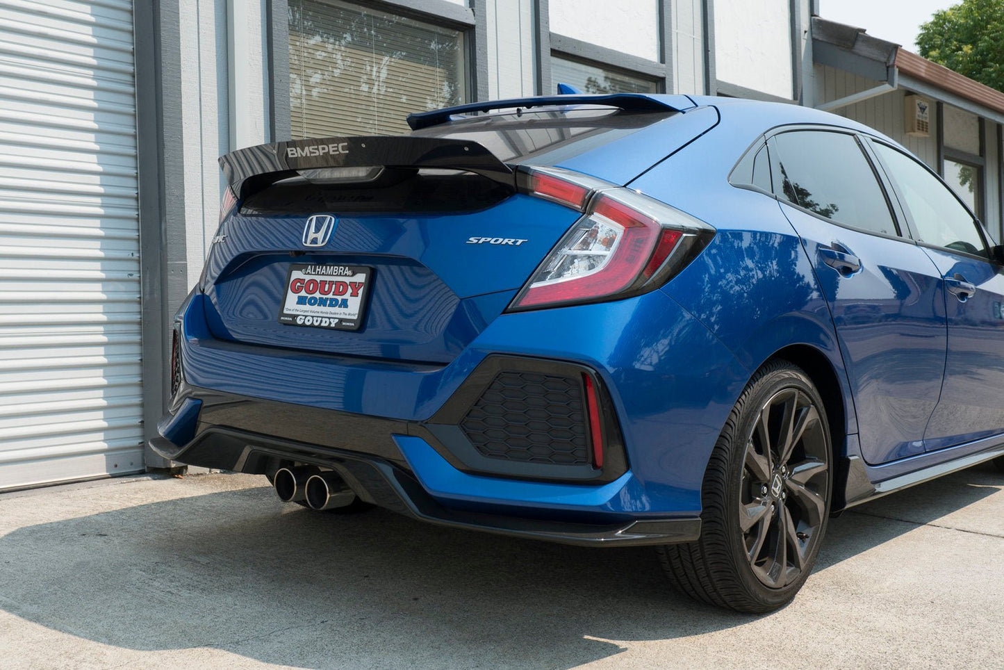 2016+ Honda Civic Hatchback Spoiler Extension Epsilon - Speedlogix