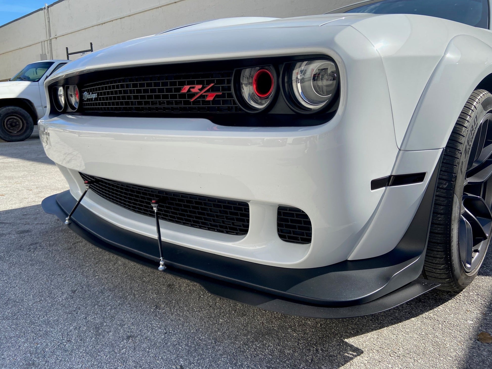 2018 - 2023 Challenger Widebody Front Splitter - Speedlogix