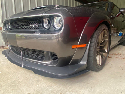 2018 - 2023 Challenger Widebody Front Splitter - Speedlogix