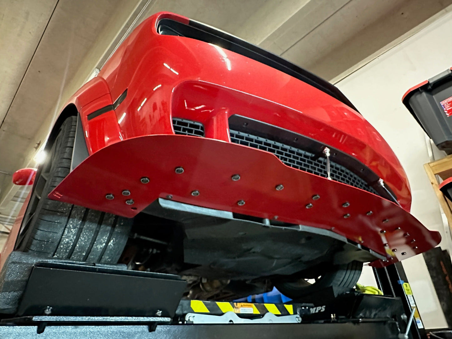 2018 - 2023 Challenger Widebody Front Splitter - Speedlogix