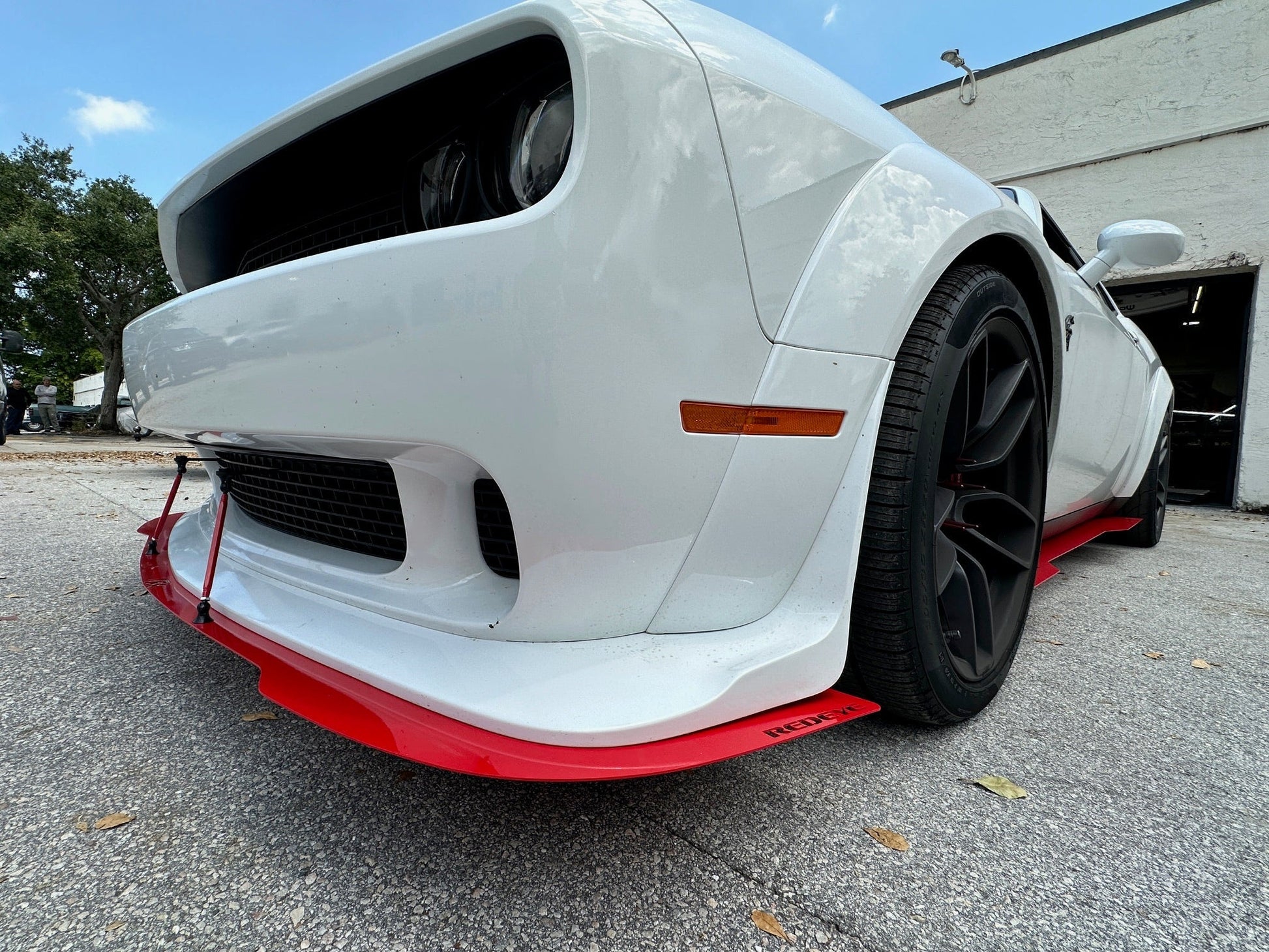 2018 - 2023 Challenger Widebody Front Splitter - Speedlogix
