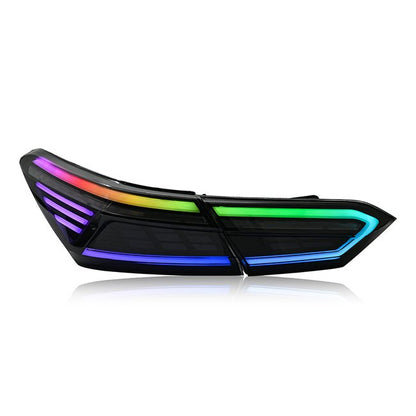 2018 - 2024 Toyota Camry Xsexle Style RGB Tail Lights - Speedlogix