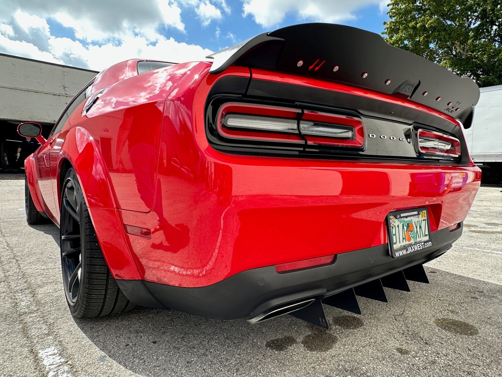 2019 - 2022 Dodge Challenger SRT Performance Wickerbill - Speedlogix