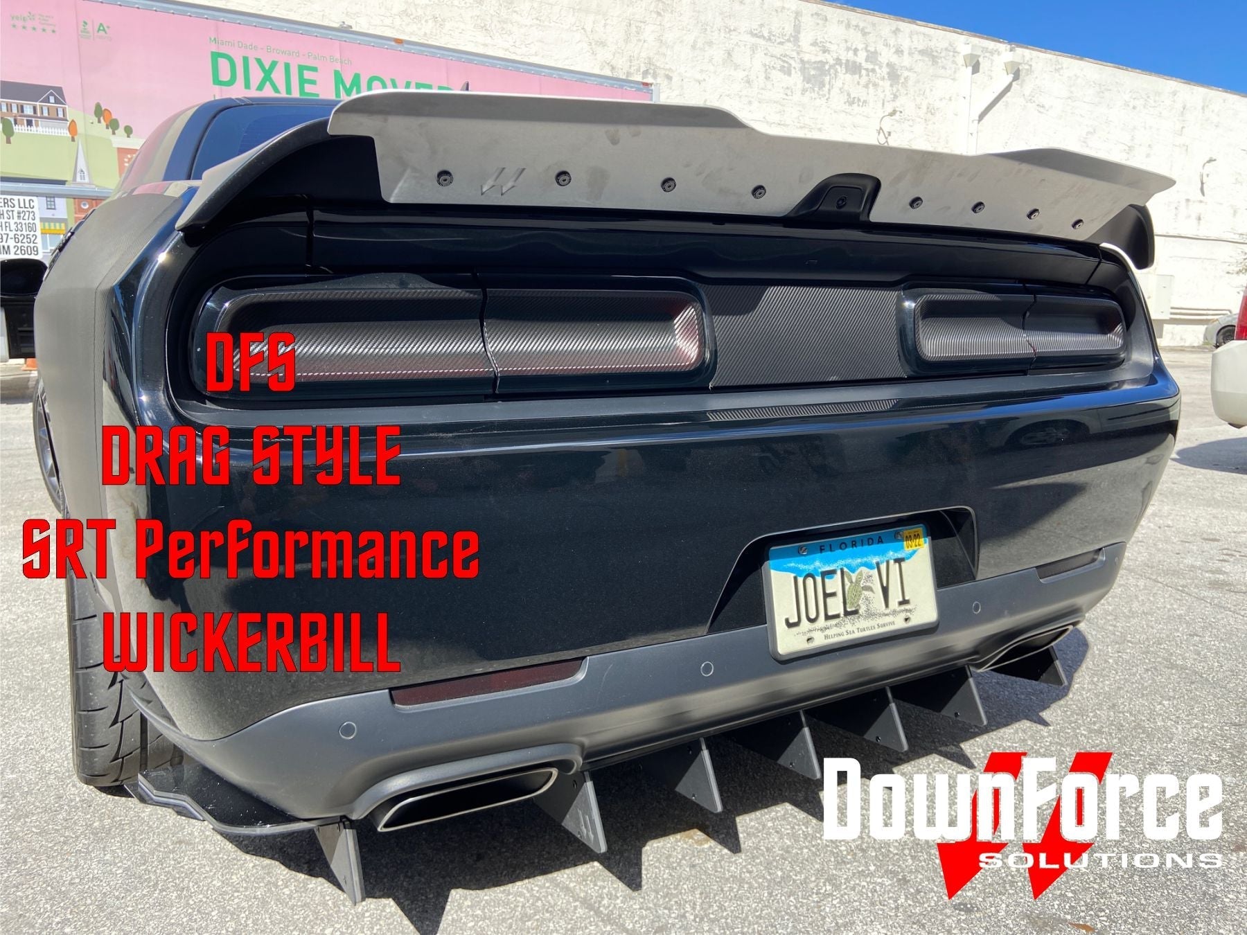 2019 - 2023 Challenger SRT Performance Dragstyle Wickerbill - Speedlogix