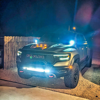 2019 - 24 RAM 1500/TRX Hood Mount/Ditch Lights/Pillars PRO - Speedlogix